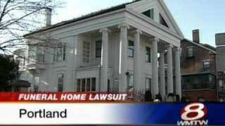 Funeral Home Sued Over Leaking Casket [upl. by Manara223]