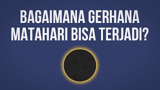 Bagaimana Gerhana Matahari Bisa Terjadi [upl. by Kirimia]