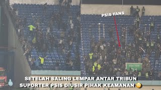 Baru menit 70an udah diusir Full psywar BOBOTOH dengan suporter Psis Semarang yang away SJH [upl. by Ayatan64]