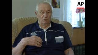 APTN interview with Hitlers guard on anniversary of Berlin fall [upl. by Witcher271]