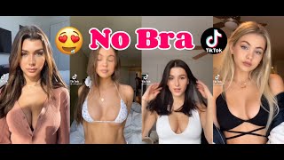 Tik Tok No Bra Challenge Compilation 😍🍑🤤  TikTok Thots 4 [upl. by Rosemari]