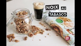 🌶️🥜 NOIX AU TABASCO ❤️Mélange de noix épicées sucrées 🥜 Tuto Apéro [upl. by Weslee75]