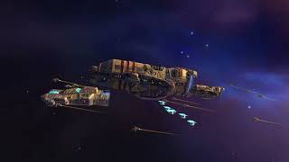 Homeworld Cataclysm mission 17  the arrival of Taiidan Imperialists recreated in Remastered [upl. by Reeher]