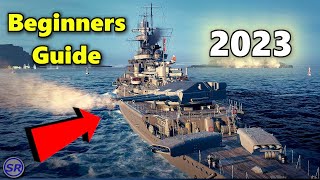 Beginners Guide for World of Warships for 2023 [upl. by Pegma]