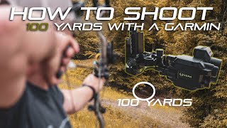 How to Shoot 100 Yards With A Garmin Xero A1i Pro Bow Sight [upl. by Llevaj]