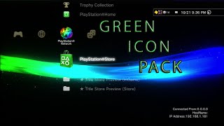 How To Get Green Custom Icons On Your Ps3 Xmb  Customize Your Ps3 updated link [upl. by Estelle]