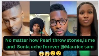 No matter how Pearl throw stonesIs me and soniauche forever mauricesam 😲😱celebrity viral trend [upl. by Pavier]