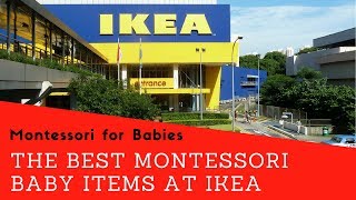 The Best Montessori Baby Items at Ikea [upl. by Annerol539]