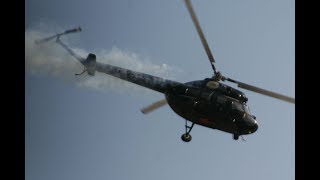 Smoky Display PZL  Mi2 Hoplite  Air Show Kecskemet 2008 [upl. by Ainel677]