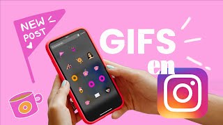 ¿Cómo hacer que mis GIFS aparezcan INSTAGRAM STORIES Paso a paso [upl. by Annaert]