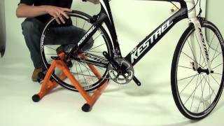 How to Set Up your Bike on the Conquer Cycling Trainer [upl. by Inverson]