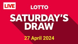 The National Lottery Lotto draw Result from Saturday 27 April 2024  Lottoresultslive [upl. by Elagibba]