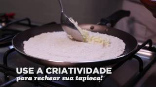 COMO FAZER TAPIOCA NA FRIGIDEIRA [upl. by Justino]