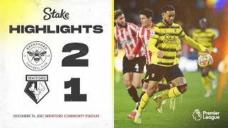 Brentford 21 Watford  Extended Highlights [upl. by Aillicsirp558]