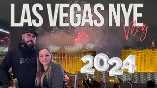 Las Vegas NYE Vlog  Jan 2024  Part 1  Fireworks  Ellis Island Front Yard  FlyOver LV [upl. by Oicam239]