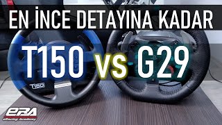 Thrustmaster T150 Vs Logitech G29 Detaylı İnceleme [upl. by Airrehs192]