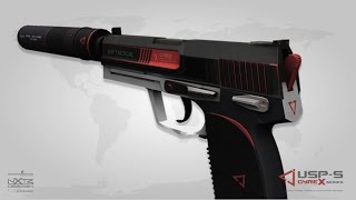 CSGO  USPS CYREX Factory New GAMEPLAY [upl. by Sturdivant]