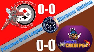 Pokémon Draft League  Pittsburgh Scizors VS Saudas Chimps  S7 W1 Stargazer Div [upl. by Caralie770]