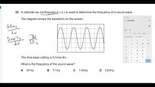 A Cathode Ray Oscilloscope cro helps physicists determine the frequency of sound waves [upl. by Bakemeier194]