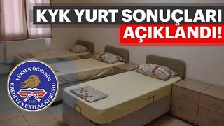 2024 KYK YURT SONUÇLARI AÇIKLANDI Bunları Yapmayı Unutmayın [upl. by Sher]