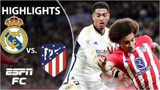 🚨 STUNNED 🚨 Real Madrid vs Atletico Madrid  LALIGA Highlights  ESPN FC [upl. by Royo]