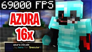 Azura 16x  BEST DEFAULT EDIT WITH HIGHEST FPS BOOST  BLOCKSMC [upl. by Arabele]