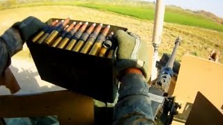 50 Cal Firing At Treeline [upl. by Sirred]