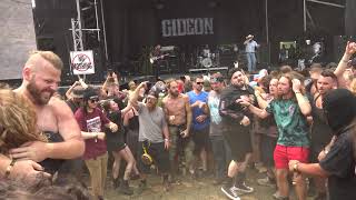 Gideon  Mosh Pit  inkcarcerationfestival4814 23 Live set 7162023 [upl. by Ynez]