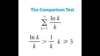 Comparison Test for Hormonic Series and Series lnnn Which Is less than 1n [upl. by Evelunn]