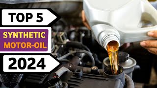 Top 5 Best Engine Oil 2024  Synthetic Motor Oil Comparison [upl. by Airdna4]