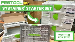 NEW FESTOOL 2021 Systainer³ Starter Set SYS3 Systainer Gen 3  Unboxing amp Overview of Set [upl. by Eiznekcam]