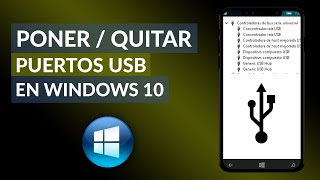 Cómo Habilitar o Deshabilitar Puertos USB en Windows 10 [upl. by Fadiman]