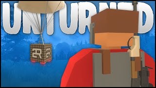 AIRDROPS amp PVP Unturned Rust Mod [upl. by Amihsat]