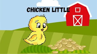 Chicken Little  Fable  Story in English  Bedtime Story for Kids [upl. by Leonteen]