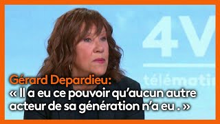 Les 4 Vérités  Raphaëlle Bacqué parle de son enquête sur Gérard Depardieu [upl. by Hatnamas]