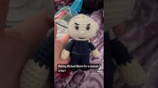 Michael Myers Doll  Crochet Doll  Amigurumi Doll  Crochet Addict  Amugurumi Love  Crochet Love [upl. by Lemhaj775]