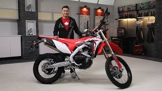 2019 Honda CRF 450L  Full Walk Around [upl. by Tamas]