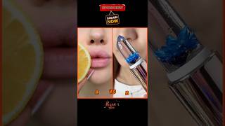 Lipstick 💄 Lovers 🅰️🆚️🅱️ trending lipstick lipsticklover song kiss makeup shorts lips fyp [upl. by Arded]