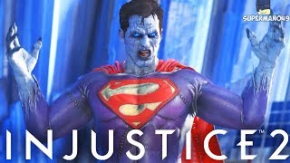 BIZARRO GAMEPLAY 680 DAMAGE COMBO  Injustice 2 quotBizarroquot Gameplay Bizarro Premier Skin [upl. by Chloris677]