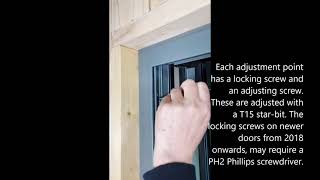 Aluminium Bifold Jamb Adjustment [upl. by Finley]