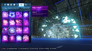 Poly Pop l Rocket League Goal Explosion 2020 SHOWCASE [upl. by Hwang75]