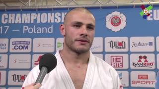 JudoWarsaw2017 Interview with Guram TUSHISHVILI GEO 100kg [upl. by Laband647]