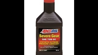 AMSOIL SV Severe Gear Synthetic EP Gear Lubricants [upl. by Acimak]