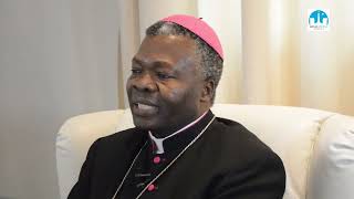 Interview exclusif de Mgr lArchevêque de Brazzaville sur la procession mariale du 13 août 2023 [upl. by Ingvar]