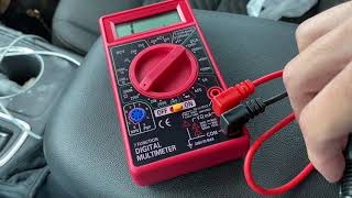 Harbor Freight CenTech 7 Function Digital Multimeter Review [upl. by Ahsitil822]