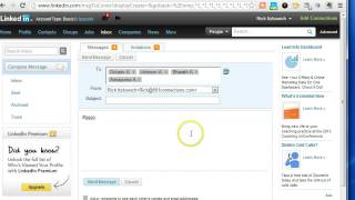 How to send a Message to multiple LinkedIn connections [upl. by Thill]
