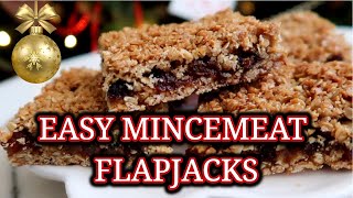 EASY CHRISTMAS FLAPJACK RECIPE 🎄 [upl. by Ovid676]