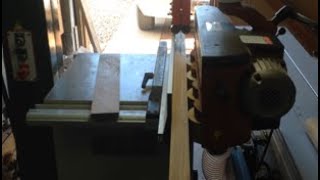 Running a CoMatic DC40 Power Feeder on a Bandsaw [upl. by Ashlee]