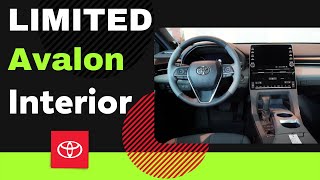 INTERIOR REVIEW  2022 Toyota Avalon Limited pt2 [upl. by Anelhtac]