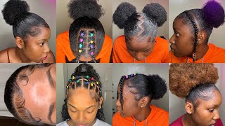 Short 4c hair styles slay your look in 2024 blackgirlhairsryles blacktiktok [upl. by Ixel]